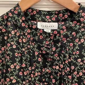 Top shop new without tags fall floral dress size 6